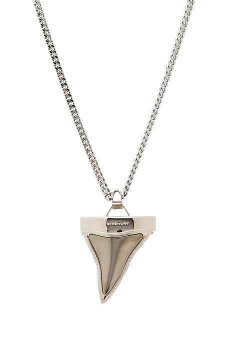 givenchy tooth necklace price|Givenchy necklace sale.